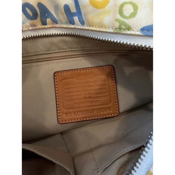 Coach Hamptons Scribble Graffiti tote - Picture 7 of 9